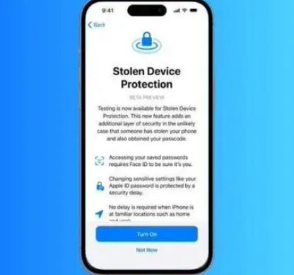 海城苹果授权维修店分享被盗设备保护功能开启方法 