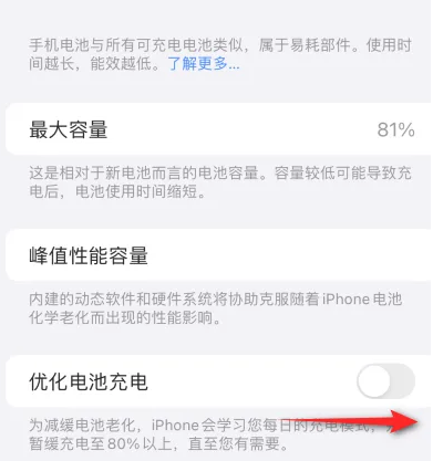 海城苹果15维修分享iPhone15充电到80%就充不进电了怎么办 