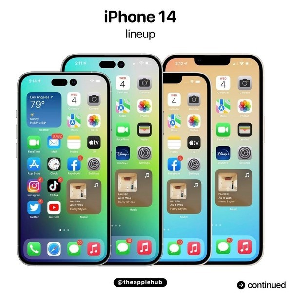 海城苹果14维修分享iPhone 14全家福 